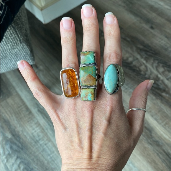 Vintage Navajo Turquoise Ring - Picture 15 of 16